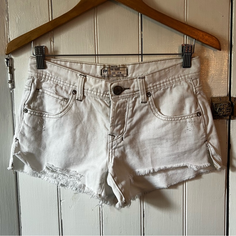 Free People Denim Shorts